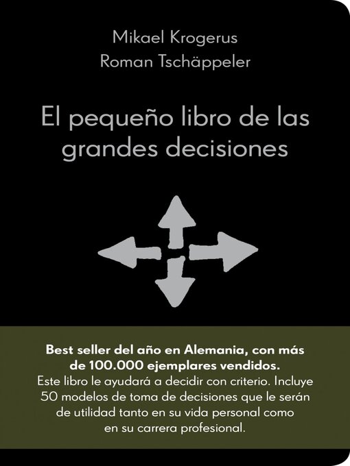 Title details for El pequeño libro de las grandes decisiones by Mikael Krogerus - Available